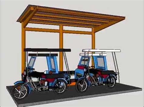 tricycle parking dimensions philippines